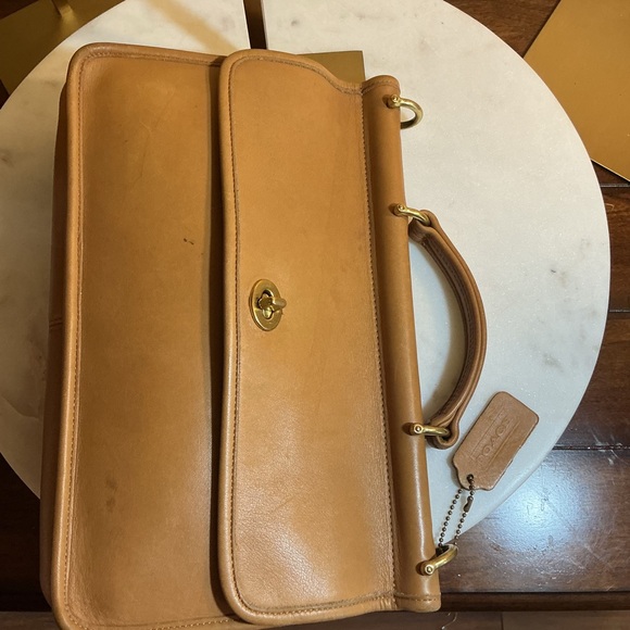 Coach VTG HTF BUTTERSCOTCH WILLIS CITY Bag - Picture 5 of 16